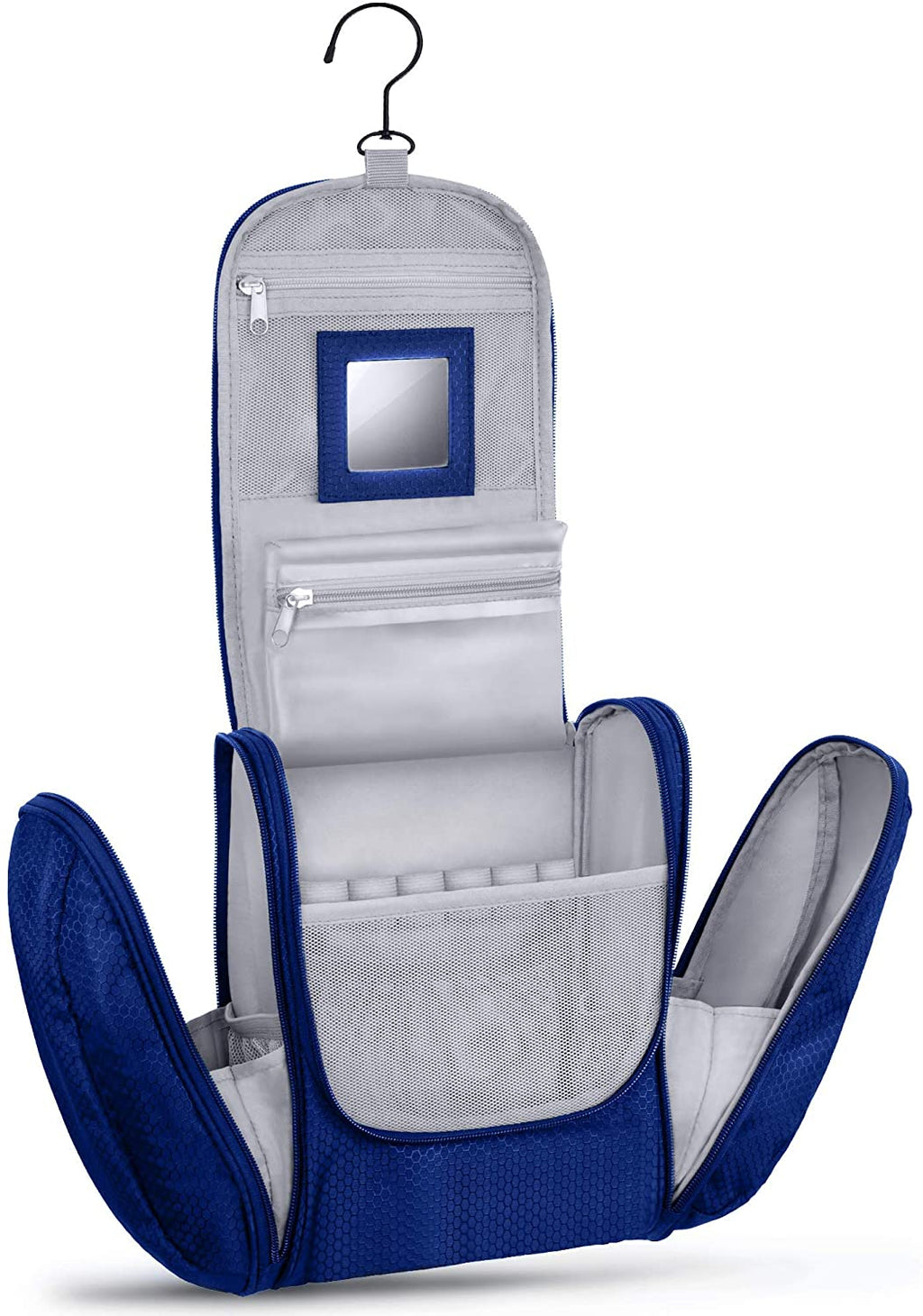 Urophylla 3-in-1 Reise-Kulturtasche – Abnehmbar, 5 Fächer, Mit Gepäckgürtel, Groß, Blaugrün