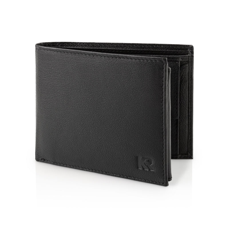 KRONIFY Helios Herren Geldbörse aus Leder mit RFID Schutz